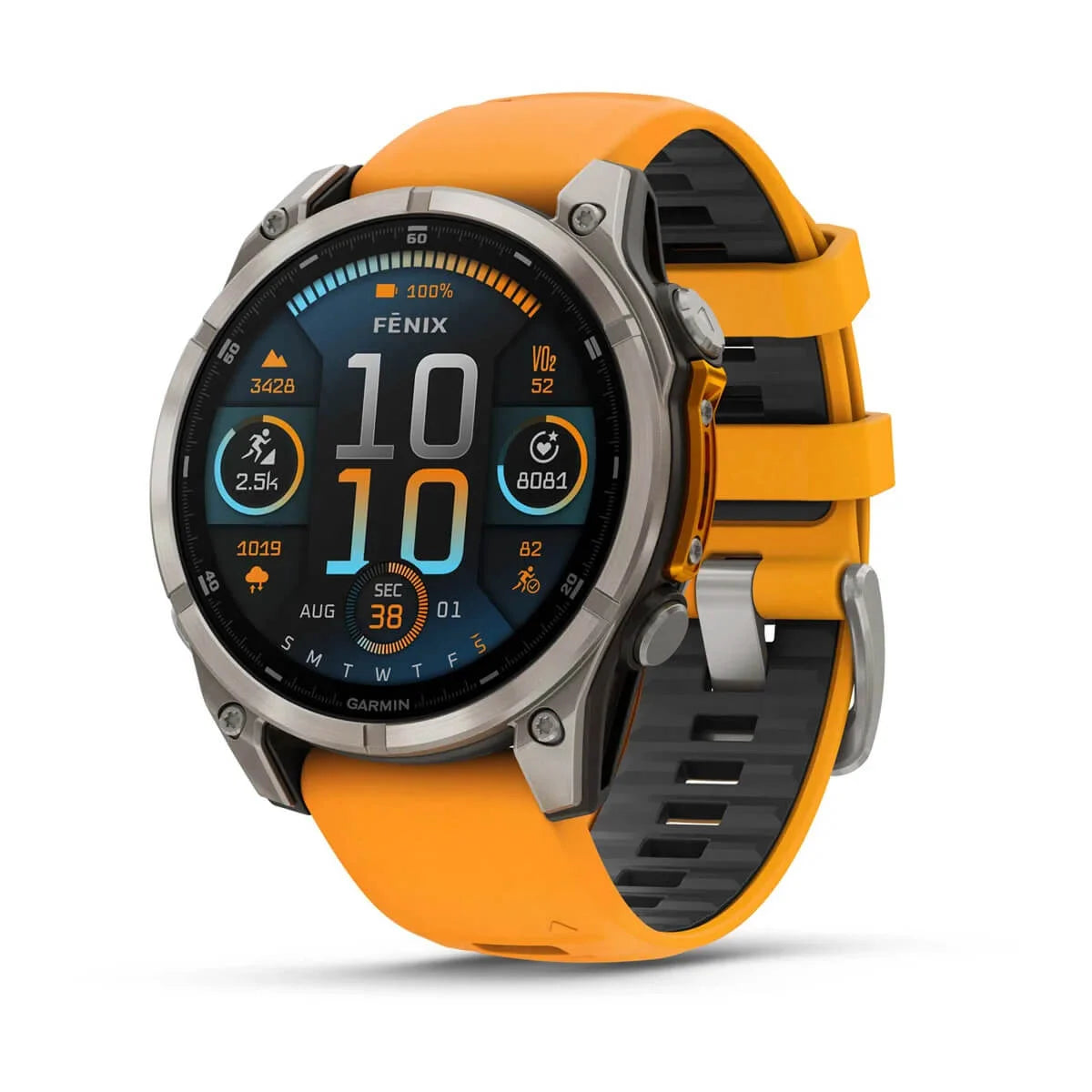 Garmin Fenix 8 Multisport Premium lente Zafiro