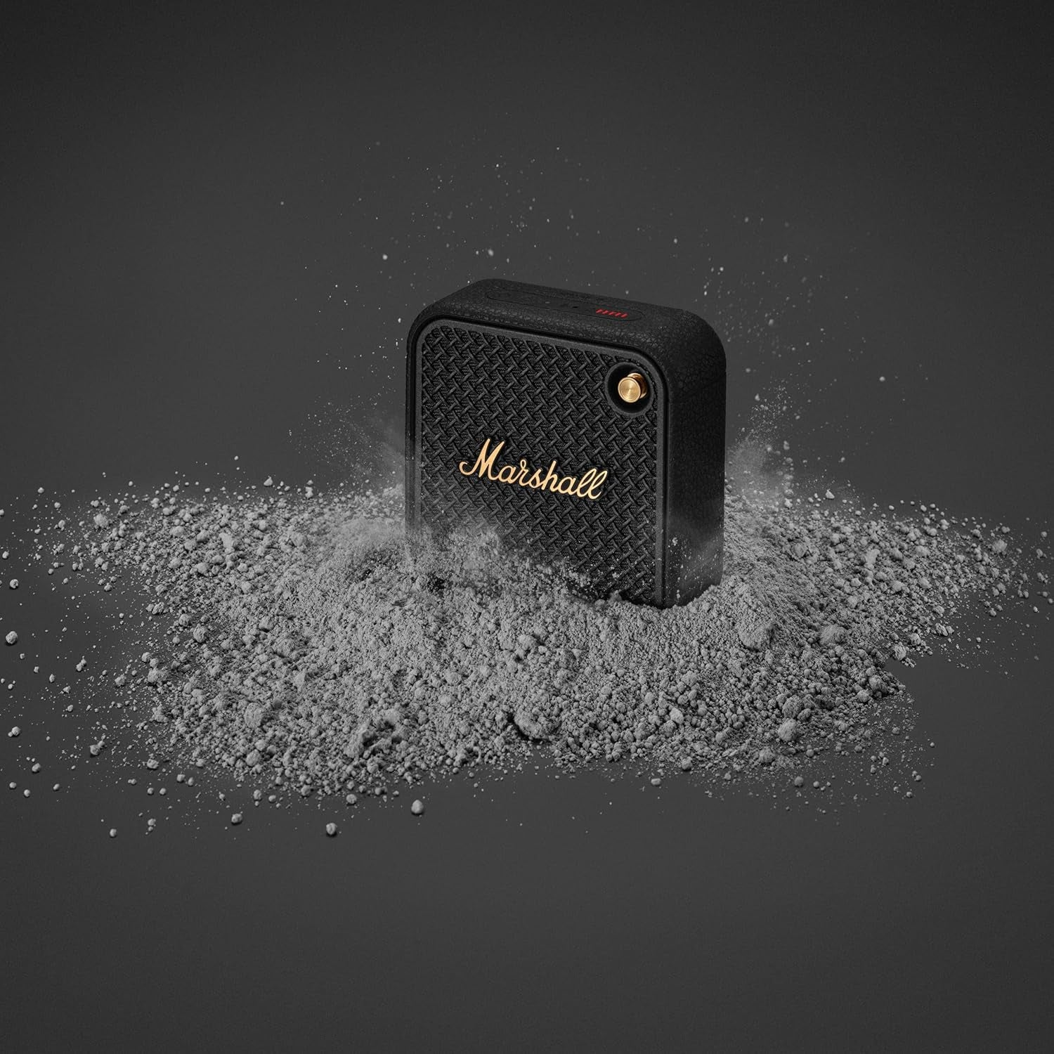 Willen II Bluetooth Portable Speaker - Black & Brass