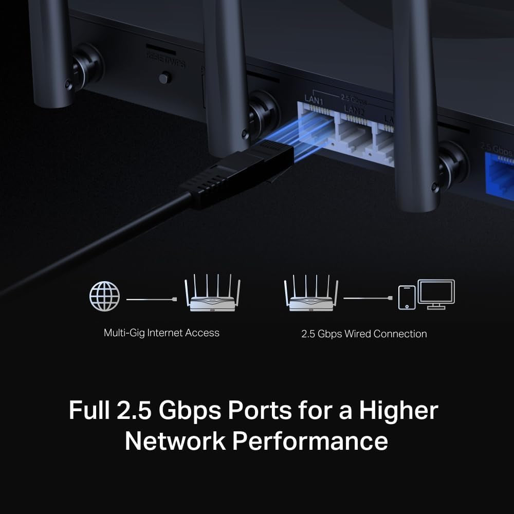 Router  BE9300 Tri-Band WI-FI 7