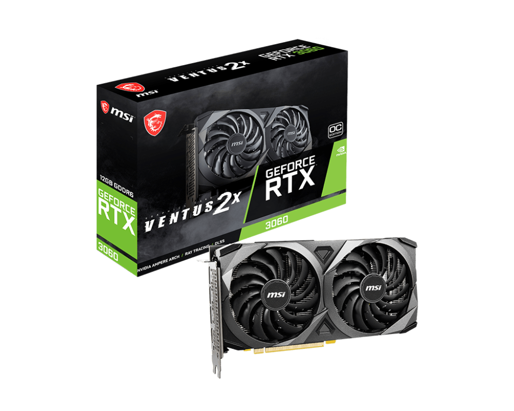 MSI GeForce RTX 3060 VENTUS 2X 12G OC GPU