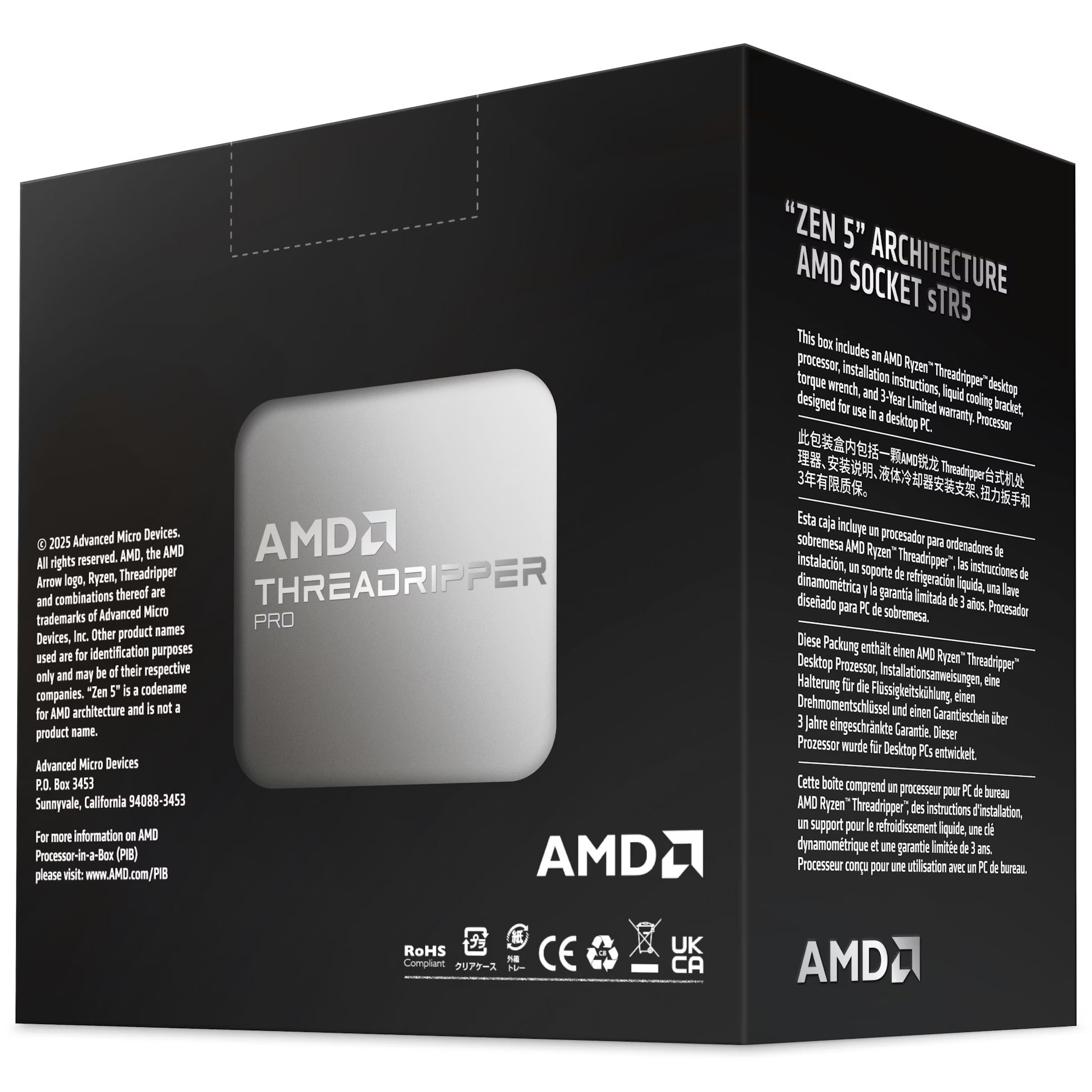 Procesador AMD Ryzen Threadripper PRO 9995WX